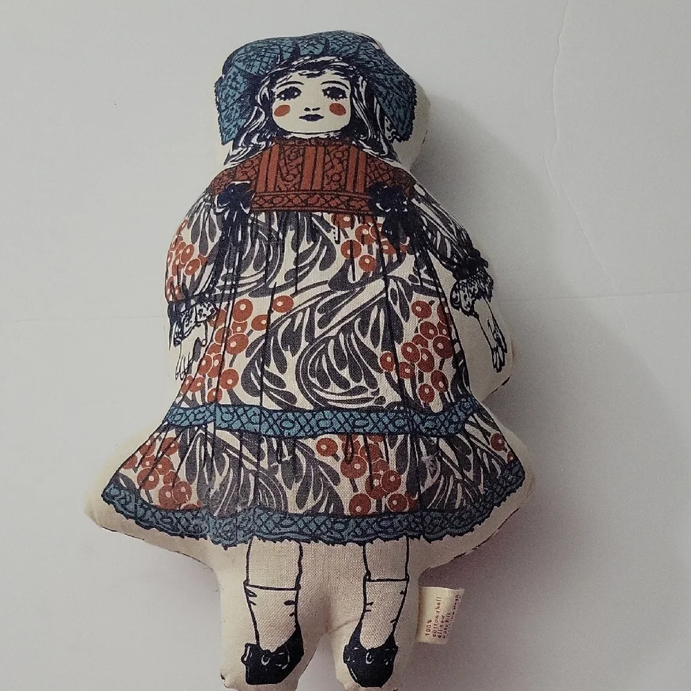 NWOT Thomas Paul Vintage Style Doll Pillow